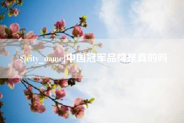 公主岭中国冠军品牌是真的吗