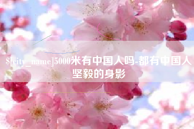 公主岭5000米有中国人吗-都有中国人坚毅的身影