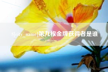 公主岭第九枚金牌获得者是谁