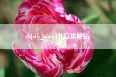 公主岭九宫排除法