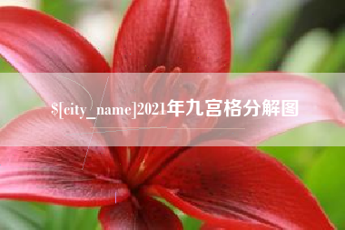 公主岭2021年九宫格分解图