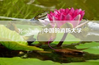 公主岭中国的消防大学