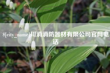 公主岭川消消防器材有限公司官网电话