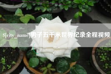 公主岭男子五千米世界纪录全程视频