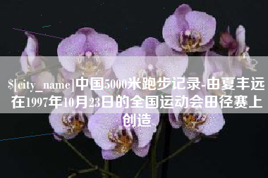 公主岭中国5000米跑步记录-由夏丰远在1997年10月23日的全国运动会田径赛上创造
