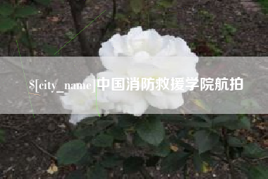 公主岭中国消防救援学院航拍
