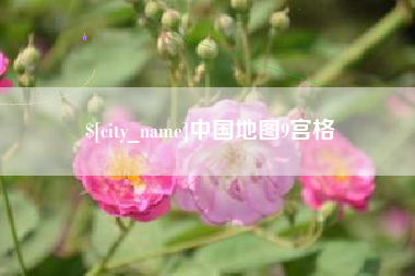 公主岭中国地图9宫格