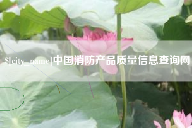 公主岭中国消防产品质量信息查询网