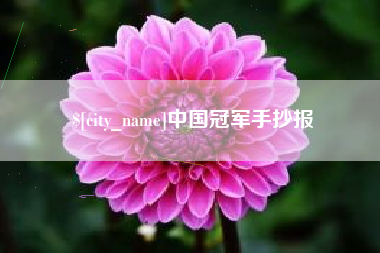 公主岭中国冠军手抄报