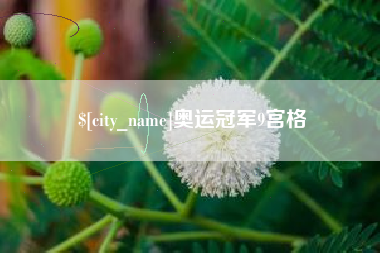公主岭奥运冠军9宫格