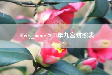 公主岭2021年九宫对照表