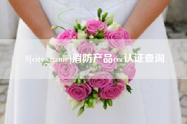 公主岭消防产品ccc认证查询