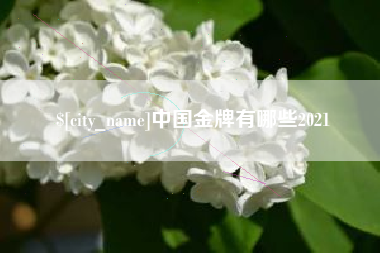 公主岭中国金牌有哪些2021