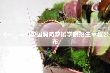 公主岭中国消防救援学院招生章程公布!